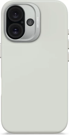 Mbështjellës Decoded AntiMicrobial Silicone me MagSafe për iPhone 16, Gri