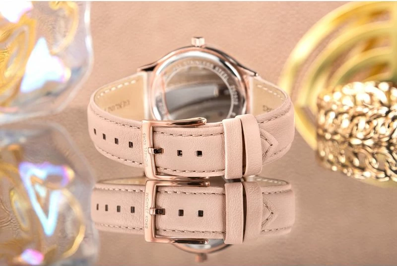 Orë dore femra Michael Kors Slim Runway MK7545, rozë