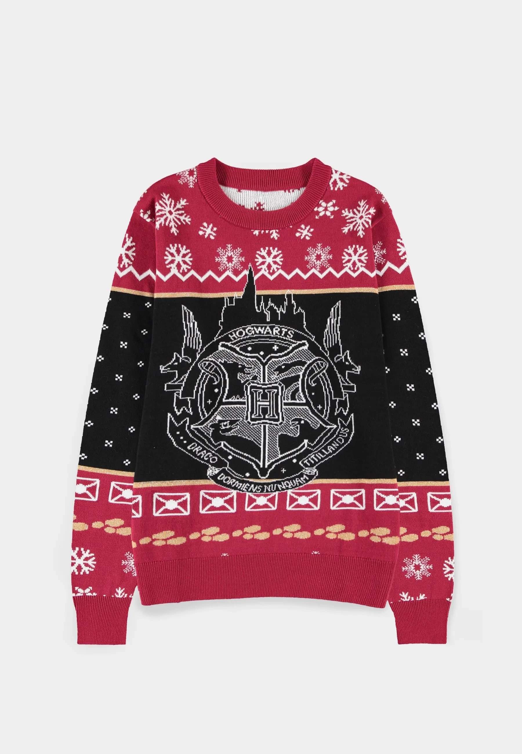 Pulovër Krishtlindjesh për meshkuj Difuzed Harry Potter Hogwarts, madhësi L, shumëngjyrëshe