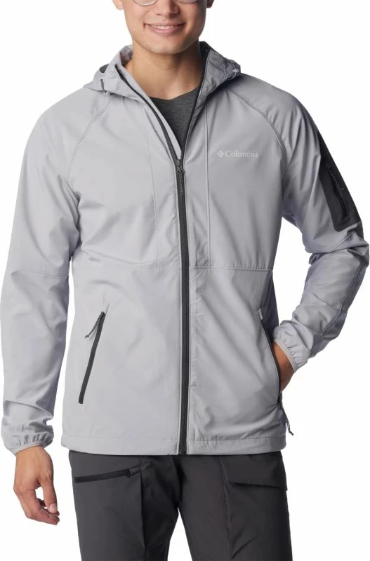 Jakne me kapuç për meshkuj Columbia, gri