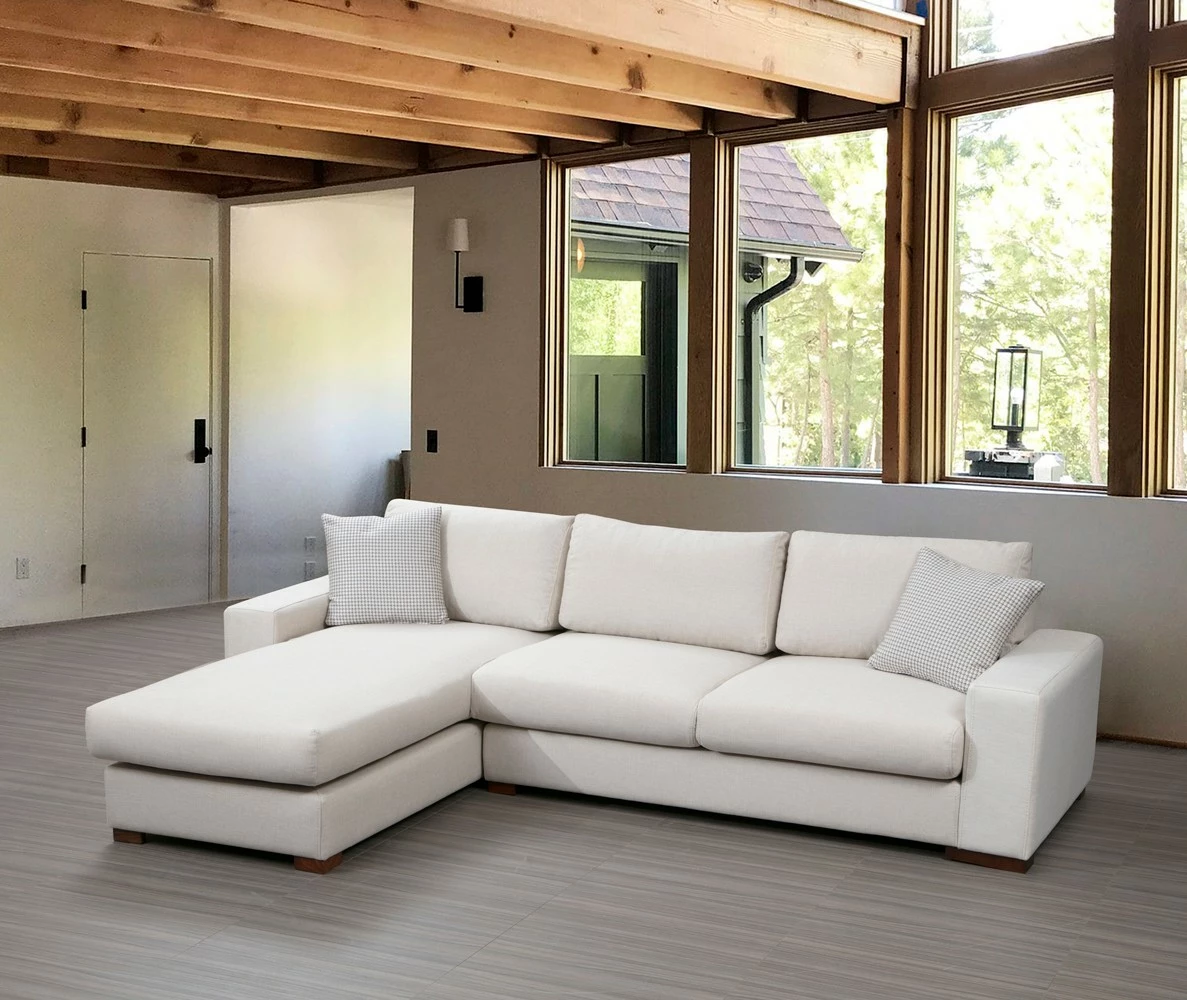 Këndare Atelier del Sofa, Loop 17, ngjyrë bezhë, 270x194 cm