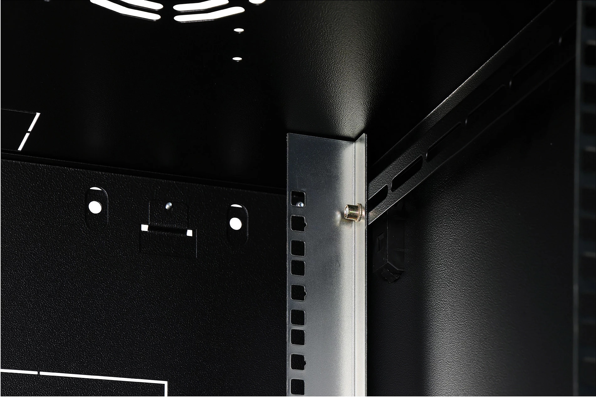 Kabinet rrjeti muror Digitus Dynamic-N, 16U, 600x600 mm, derë xhami, i zi