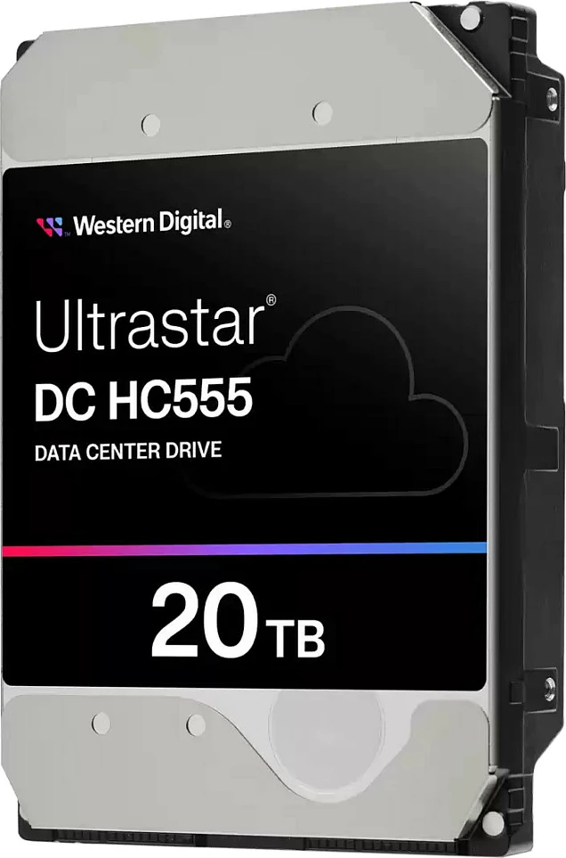 Hard disk Western Digital Ultrastar DC HC555, 20 TB, 7200 RPM, 512 MB, 3.5", Serial ATA III