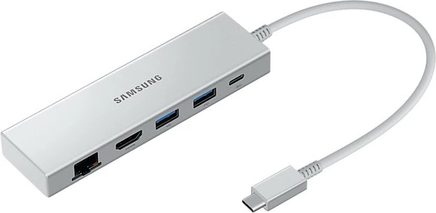 Hub Samsung EE-P5400, USB 2.0 Type-C, 4K Ultra HD, Silver