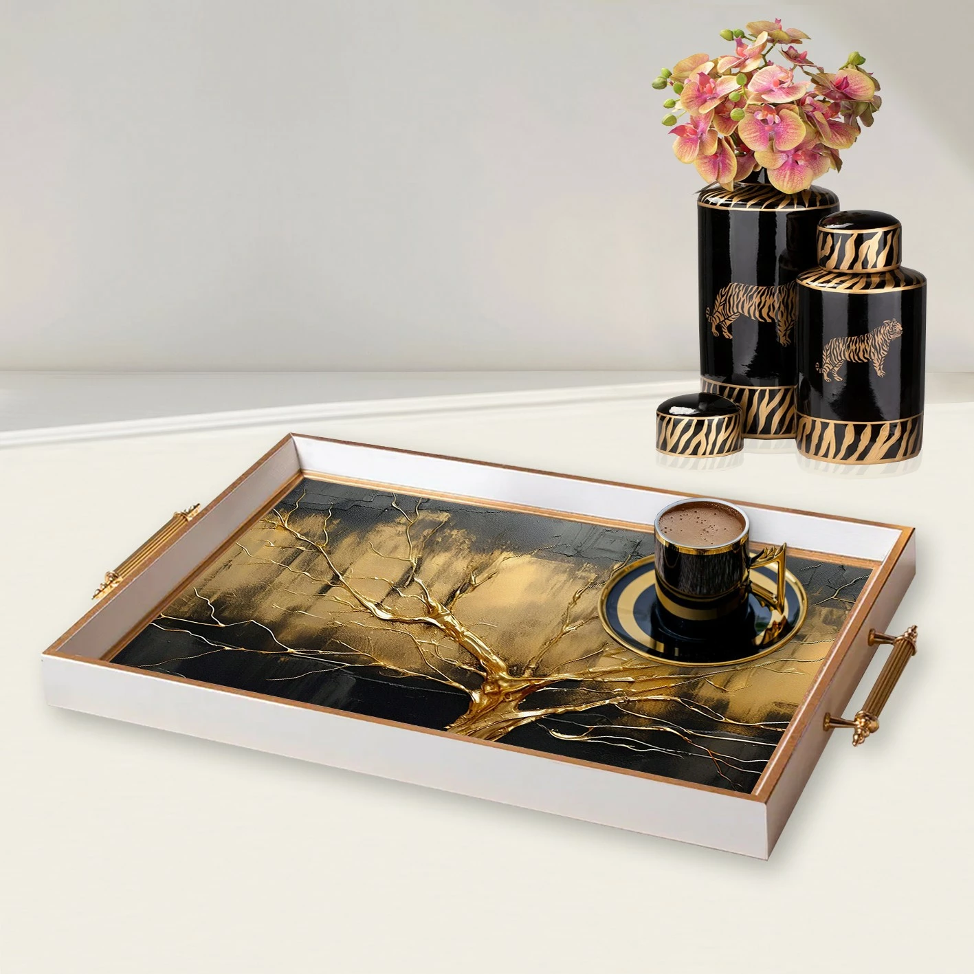Tabaka xhami Aberto Design, shumëngjyrëshe, TPB9928