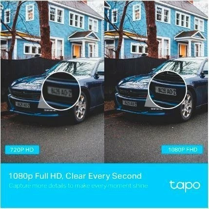 Kamerë sigurie IP TP-Link Tapo C500 1080p WiFi për jashtë, e bardhë/zezë