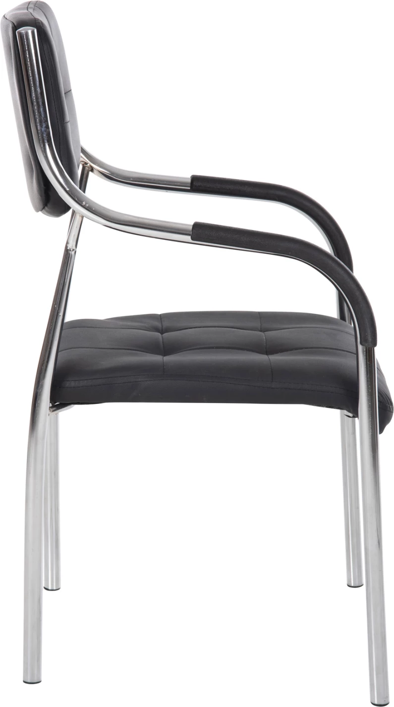 Karrige për zyre konferencash OBERON FH1018.01, e zezë