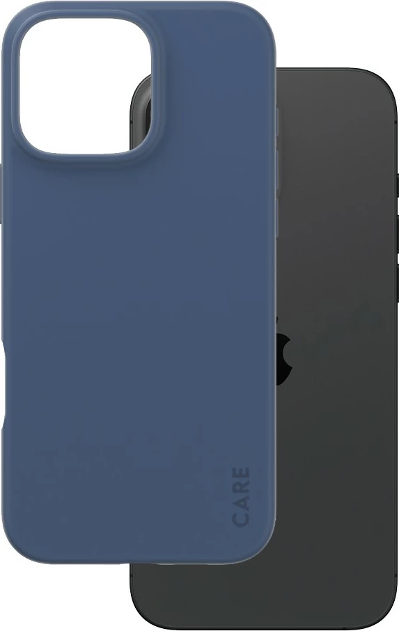 Mbështjellës PanzerGlass CARE Case Fashion Blue për iPhone 16 Pro Max, silikon, blue