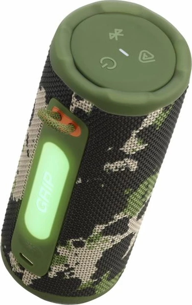 Altoparlant portativ Bluetooth JBL Grip 16W, IP68, 14h, kamuflazh Squad