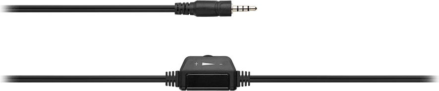 Kufje me mikrofon CANYON HSC-1, 3.5mm, stereo, kabllo e sheshtë 2m, të zeza