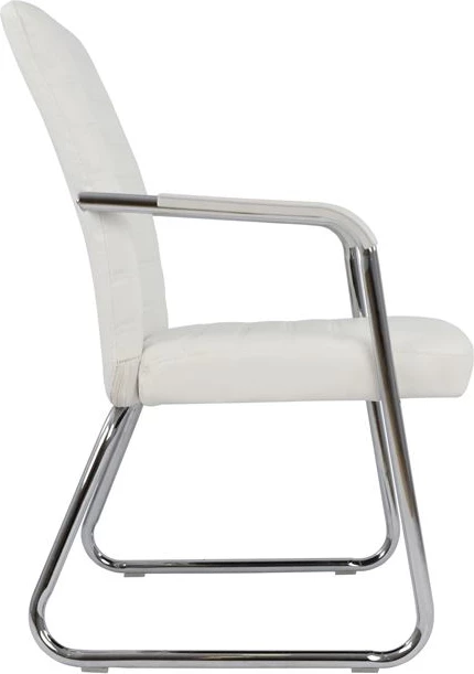 Karrige konferencash FH1021.02 e bardhë 55,5x67,5x94 cm, set prej 4 copash