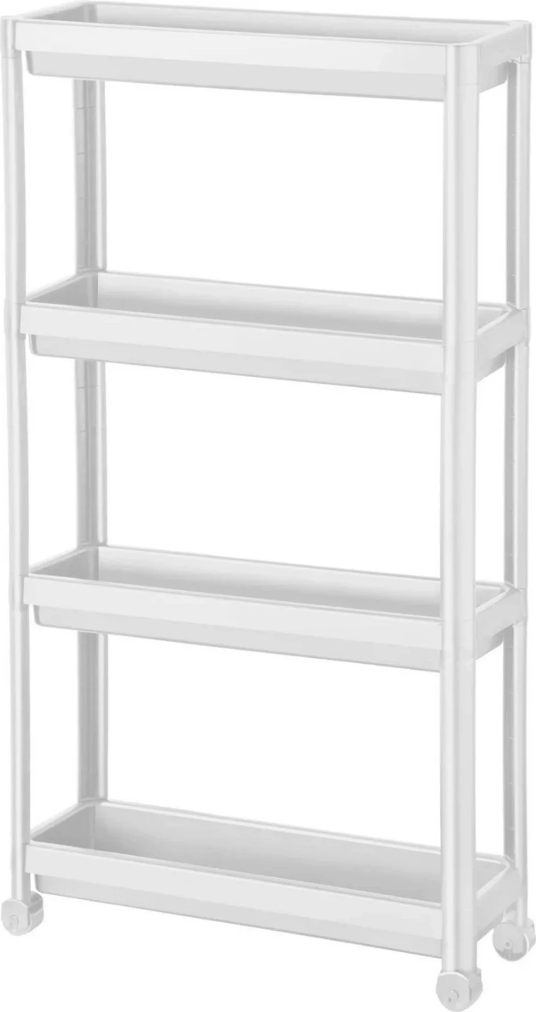 Raft plastik shumëpërdorimësh, i bardhë, Hermia, Bayev