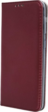 Mbështjellës me kapak HAVANA Premium Flip Cover për Samsung Galaxy S20 G980, me magnet dhe xhep karte, e kuqe burgundy