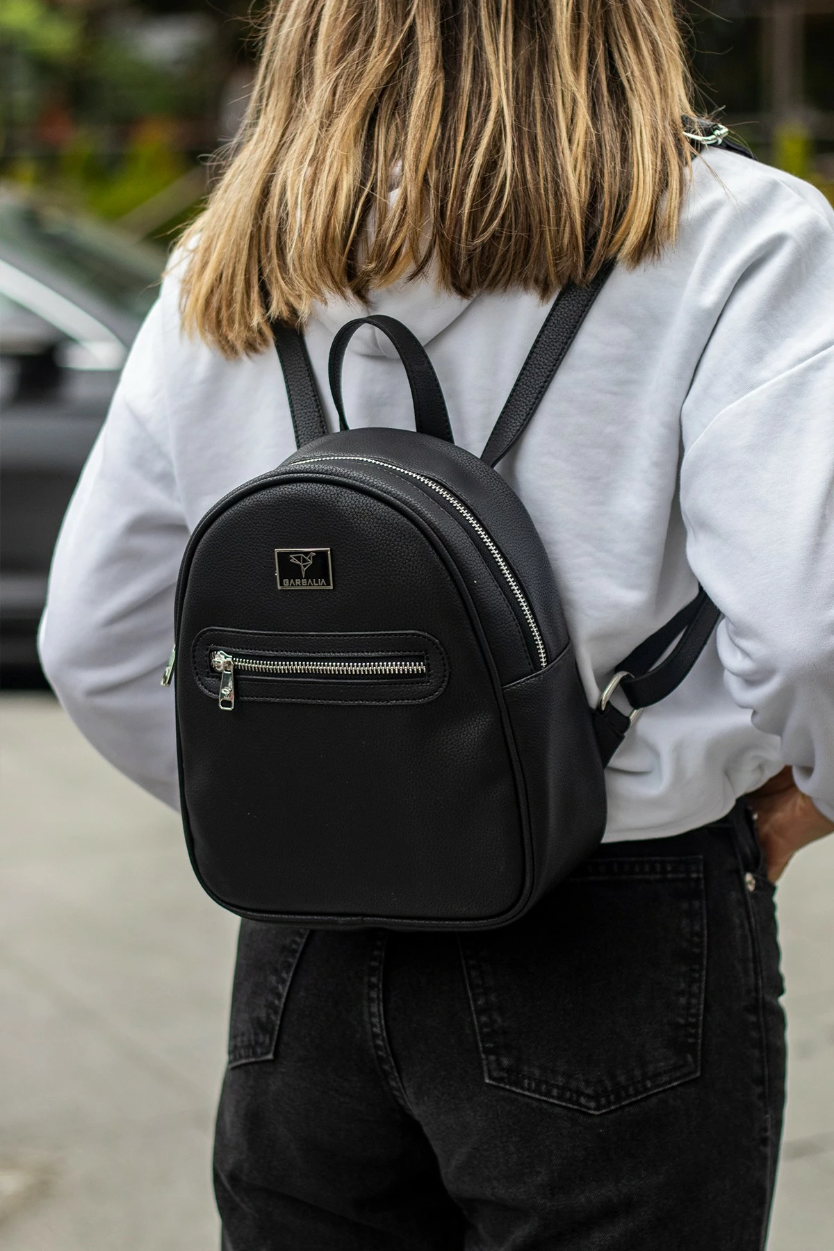 Çantë shpine Zoozie Bags, Oslo, e zezë