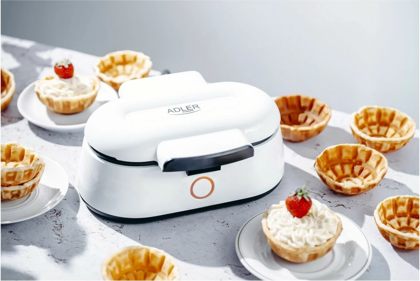 Pajisje kuzhine Adler AD 3062, 1000W, e bardhë