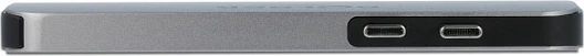 Docking station DeLOCK për MacBook, Dual HDMI 4K, USB-C PD 60W, 3x USB-A, metal, gri