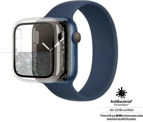 Mbështjellës PanzerGlass për Apple Watch 7/8, 45 mm, transparent