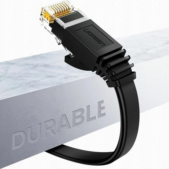 Kabllo Ethernet Ugreen 20166 Cat6 UTP 20 m 1 Gbps, e zezë