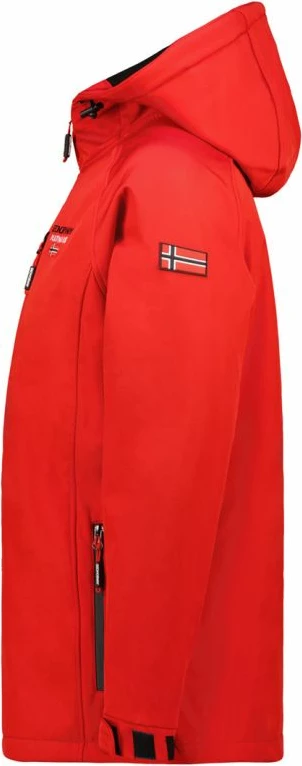 Jakne softshell për meshkuj Geographical Norway, e kuqe [Madhësia: XL]