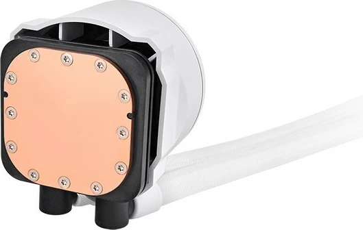 Ftohës i lëngshëm gjithë-në-një Thermaltake TH280 V2 ARGB Snow, 14 cm, 84.32 cfm, Bardhë