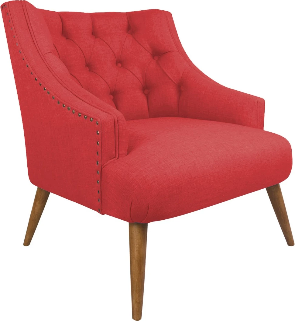 Karrige wing Atelier del Sofa, Lamont, ngjyrë e kuqe qeramike