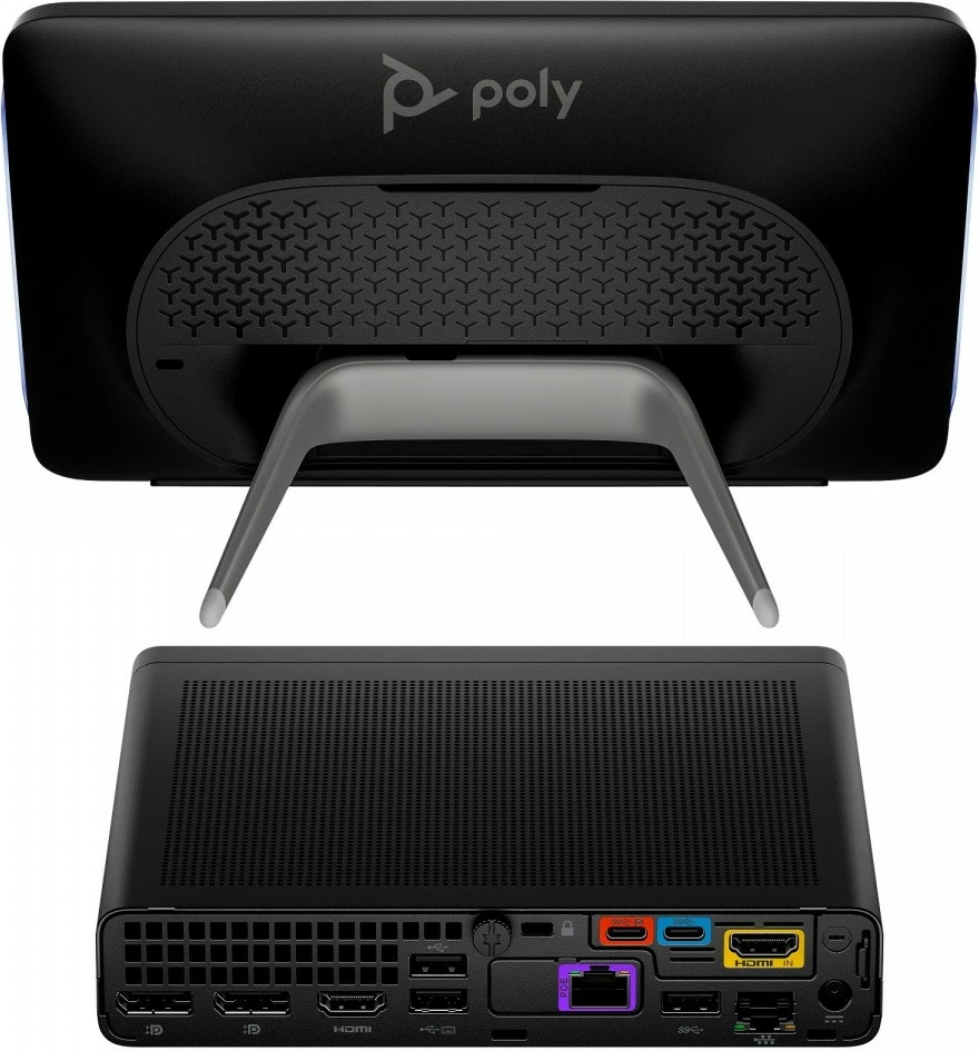 Kompjuter mini konferencash IP me Microsoft Teams Rooms, POLY, A1ZB6AW#ABB, Intel Core i7-13700T, 16GB RAM, 256GB SSD, e zezë, set