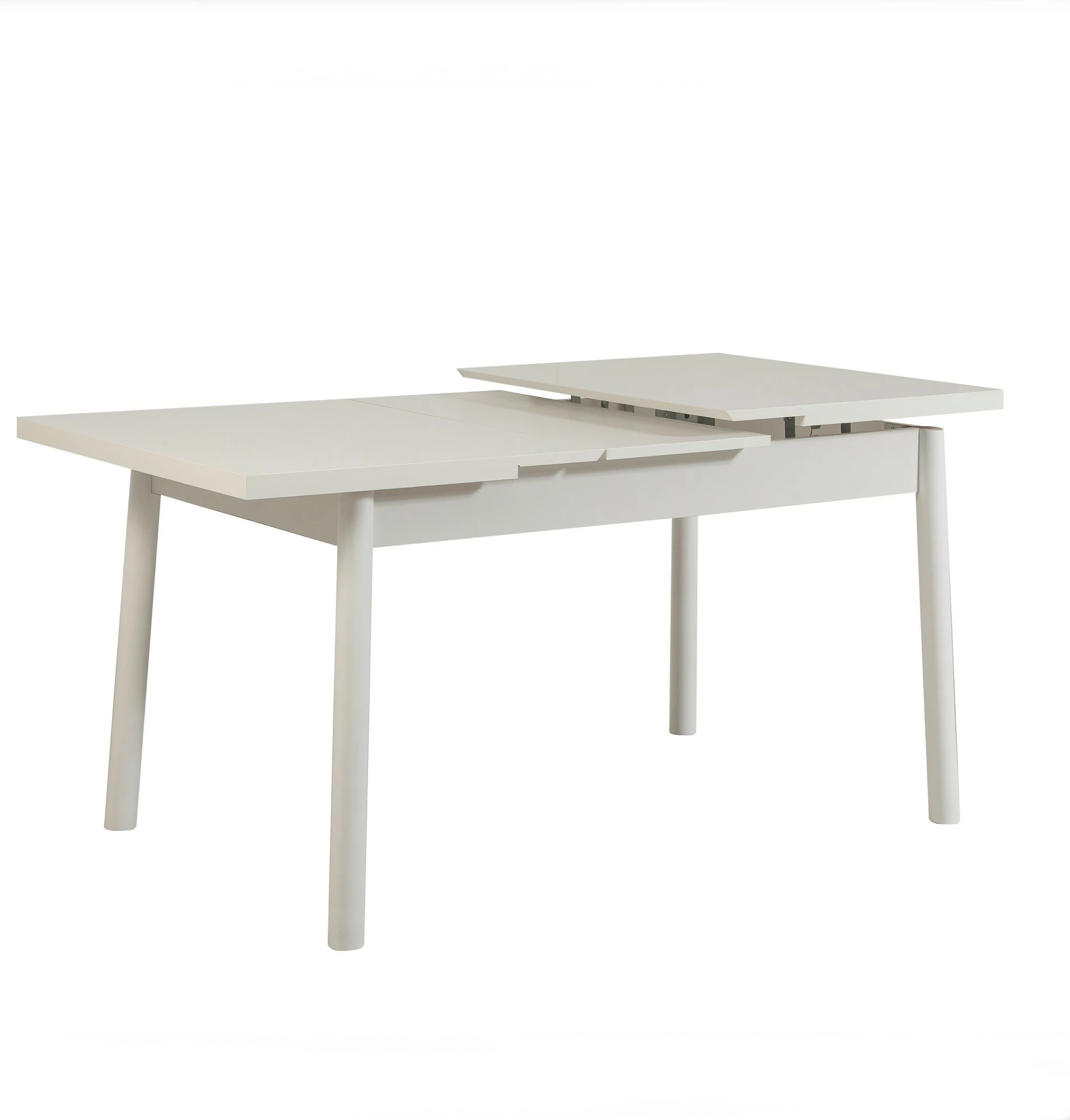Tavolinë me karrige të zgjatshme (4 copë), Skye Decor, Santiago e bardhë-Soho gri