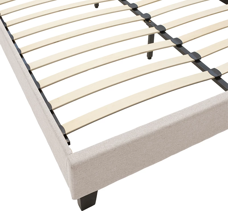 Krevat dopio Mago, ngjyrë fildishi, 160x200cm