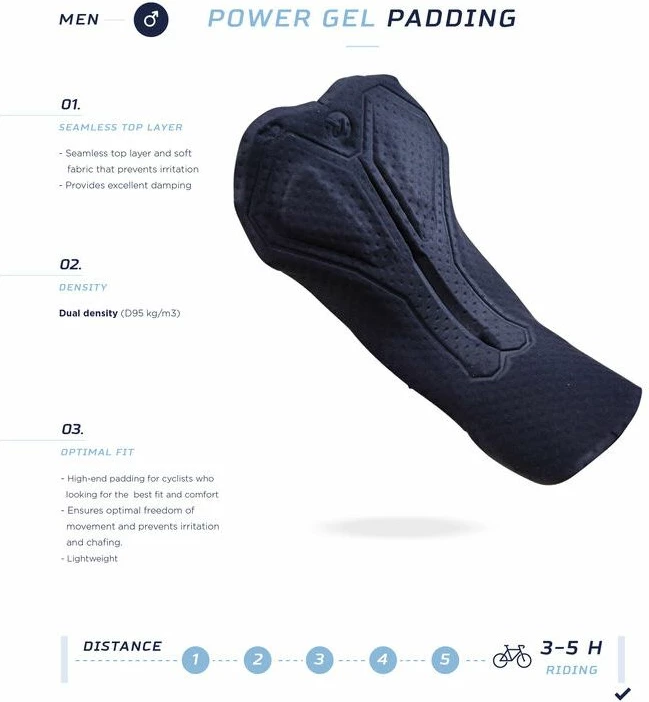 Shorce çiklizmi për meshkuj Rogelli HERO II Yakimasport, kaltër