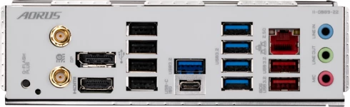 Pllakë amë GIGABYTE B650 AORUS ELITE AX ICE, AM5, ATX, DDR5, WiFi 6E, 2.5GbE, USB 3.2 Gen2x2, e bardhë