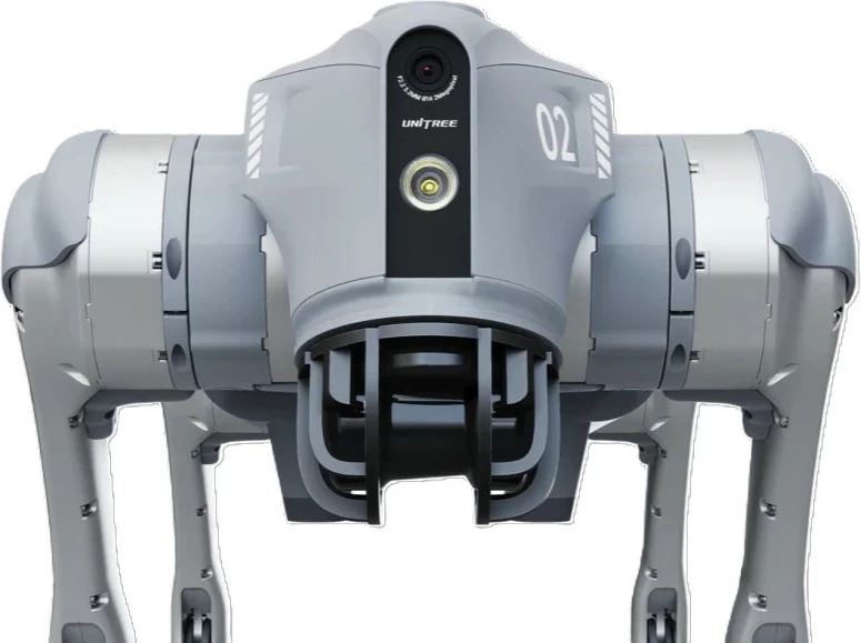 Robot katërkëmbësh Unitree Go2 Pro, 4D LiDAR, Wi‑Fi 6/BT 5.2/4G eSIM, bateri 8000 mAh, gri, set me karikues
