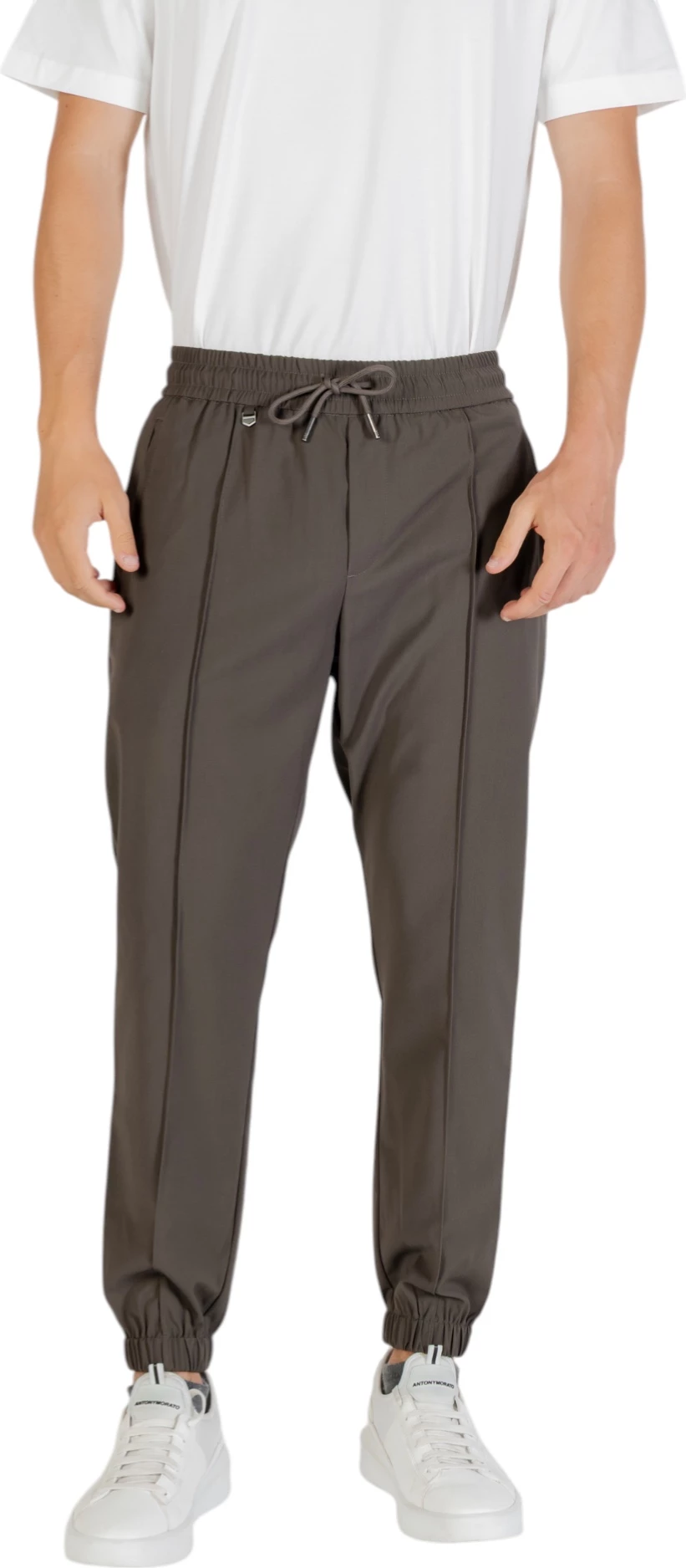 Pantallona për meshkuj Antony Morato NATE Regular Fit MMTR00755-FA600263, jeshile e errët