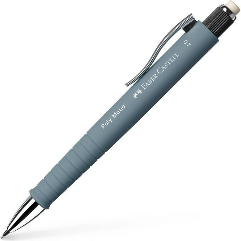 Laps mekanik FABER-CASTELL Poly Matic 0.7, gri