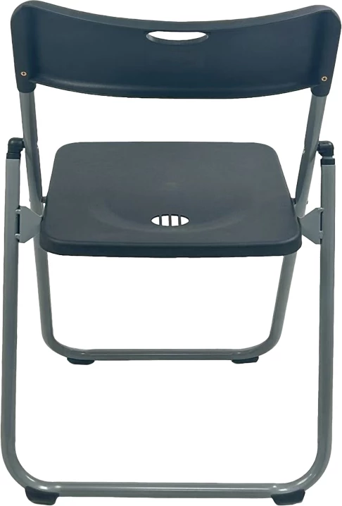 Karrige palosëse Edison, e zezë, 38x49x73cm