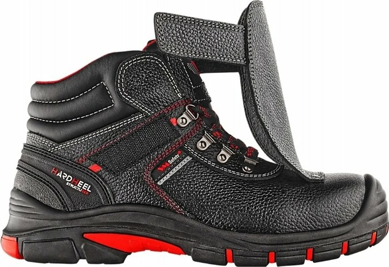 Çizme sigurie pune VM Footwear Bolton 5080-S3L, nr. 45, zi-kuqe