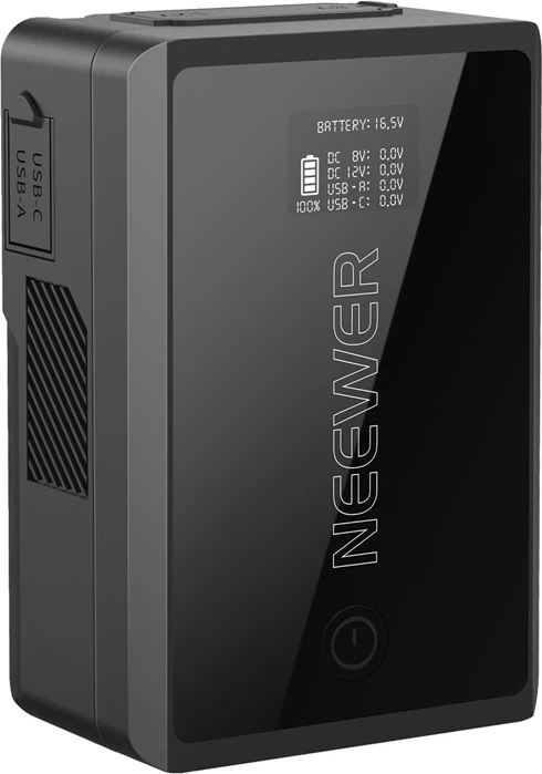 Bateri V-Mount Neewer PS050E, 3450 mAh, 14.54 V, 50 Wh, e zezë