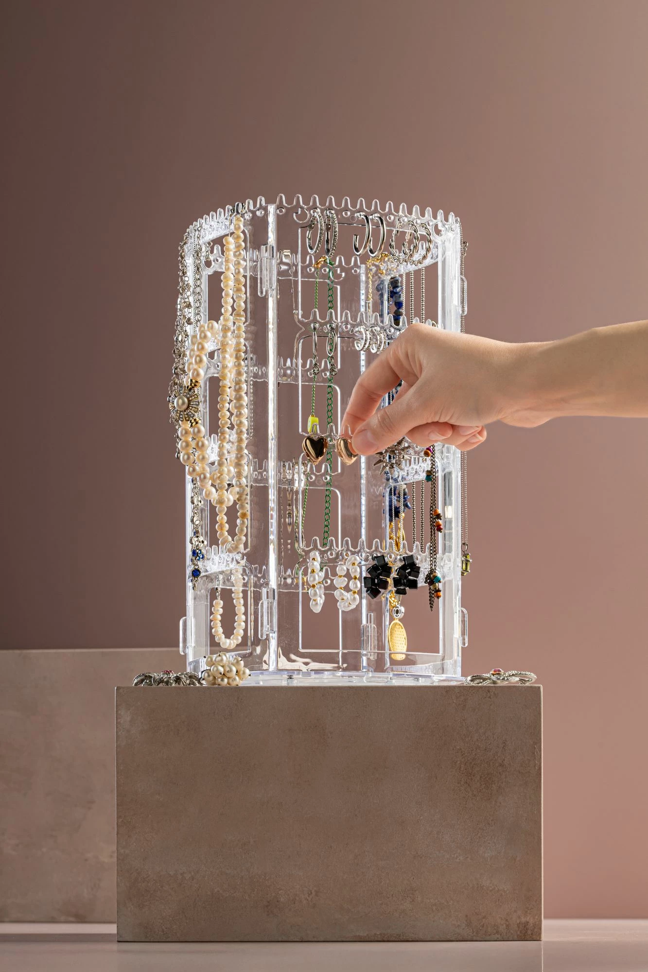 Organizues për make-up, transparent, Evila Originals, CPLS4RF