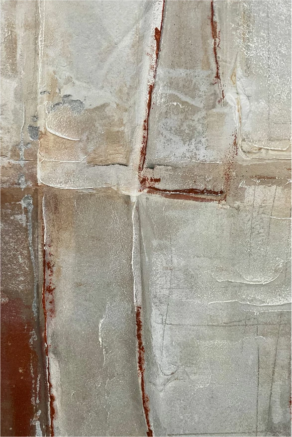 Pikturë dekorative AETHER me kornizë, kanavacë shumëngjyrëshe, 82.6x4.3x122.6cm