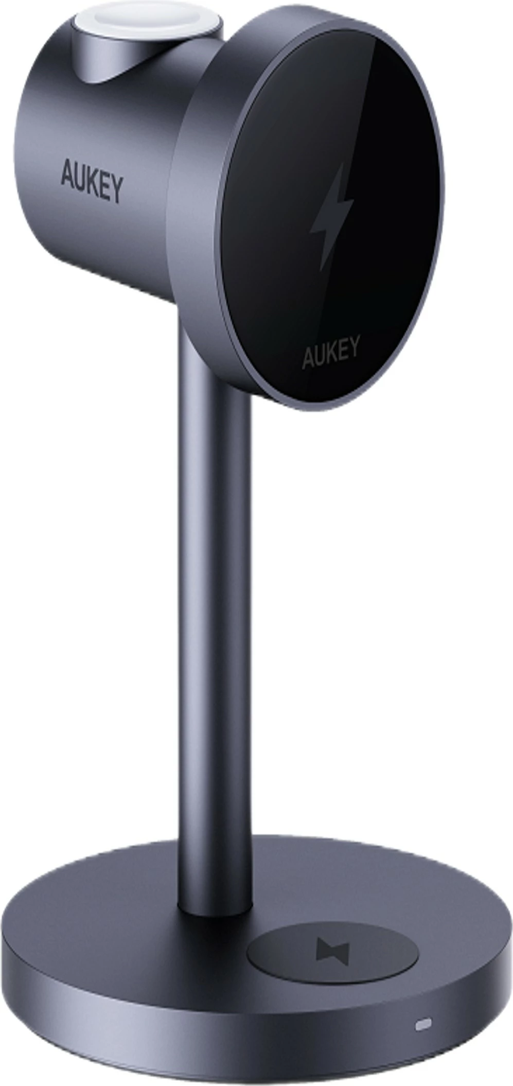 Karikues wireless AUKEY LC-MC311 3-në-1, USB, i zi