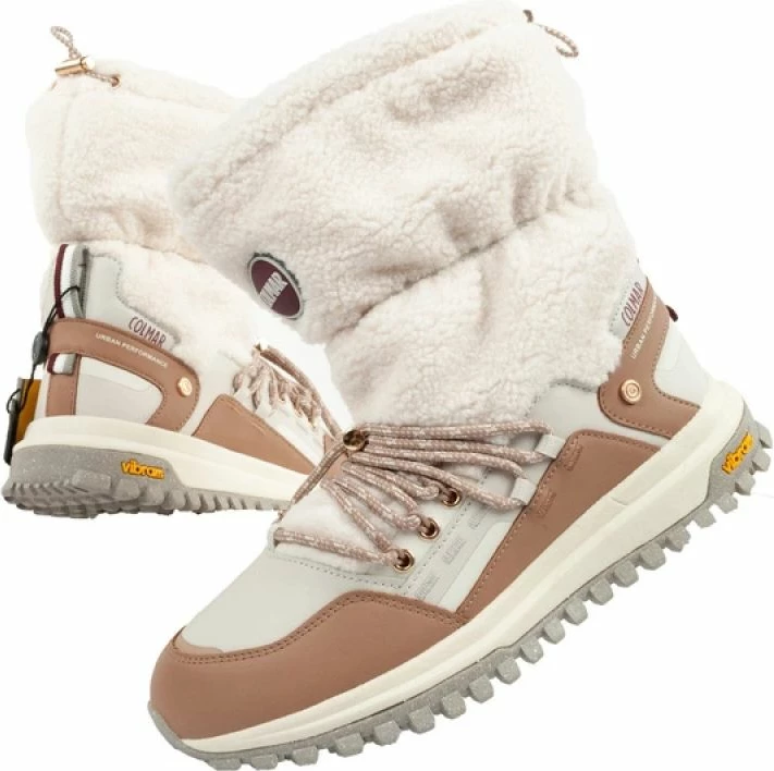 Çizme për femra Colmar, të bardha