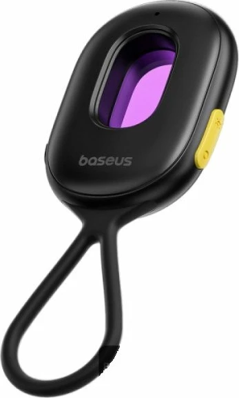 Detektor kamerash të fshehta Baseus Heyo Series II BS-HP024, alarm, llambë LED, rreze 5 m, set me kabllo USB-A në USB-C, i zi