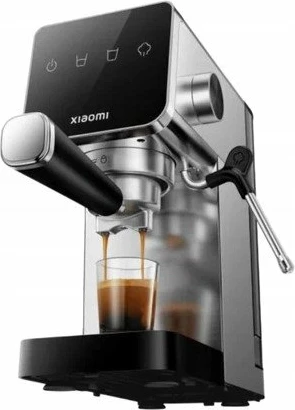 Aparat espresso gjysmë-automatik Xiaomi Semi-automatic Espresso Machine EU 62204 1350W 900ml 20 bar, argjendtë