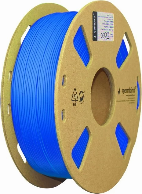 Filament 3D Gembird PLA, 1.75mm, 1kg, kaltër