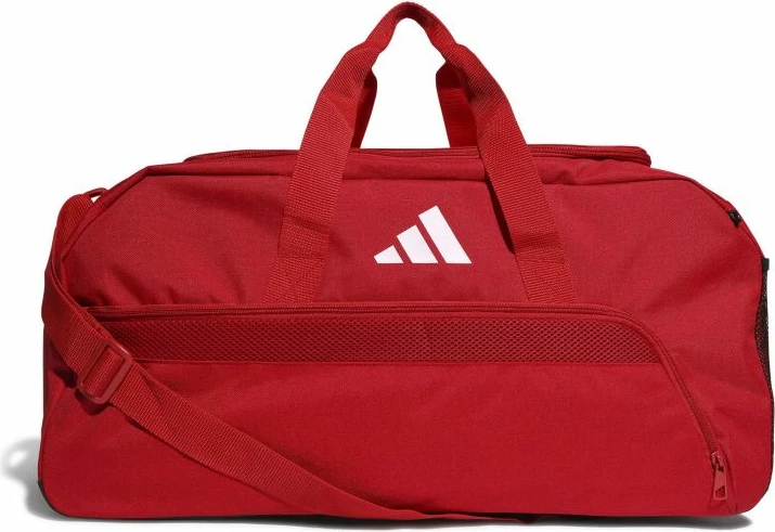 Çanta sportive adidas Tiro League M IB8658 për meshkuj dhe fëmijë, e kuqe