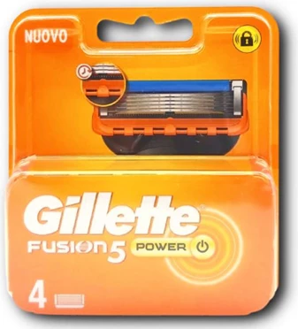 Briskë për rrojë Gillette Fusion 5, 4 copë