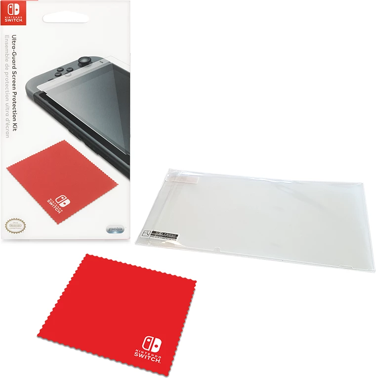 Mbrojtëse ekrani PDP Ultra-Guard për Nintendo Switch, kit mbrojtës
