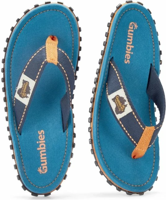 Flip-flop unisex Gumbies Islander Tricolor, kaltër