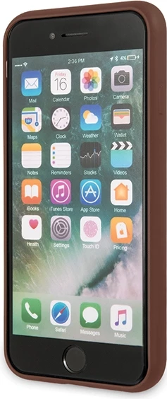 Mbështjellës Guess 4G Stripe për iPhone 7/8/SE 2020/SE 2022, Kafe