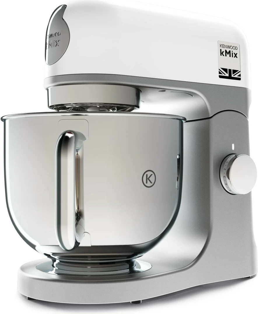 Mikser kuzhine, Kenwood kMix KMX750, 1000W, 5L, 6 shpejtësi, i bardhë