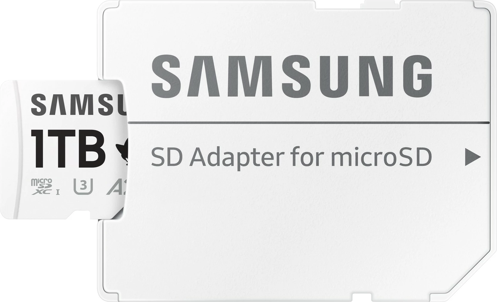 MicroSDXC Samsung 1TB PRO Plus Sonic, Class 10, UHS-I, A2, V30, bardhë